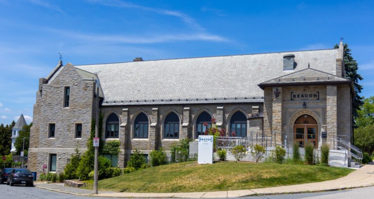 Beacon Academy building in Roslindale, MA