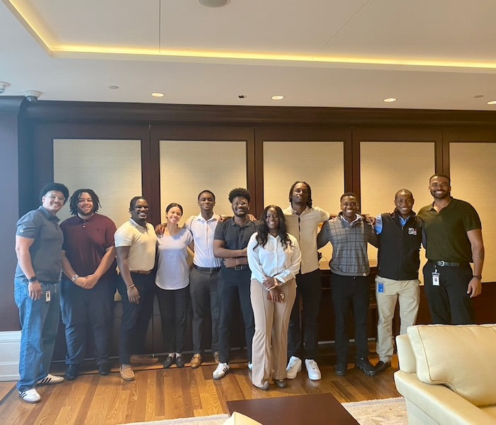 Beacon Academt alumni at BeaconConnect Career Series event