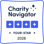 Charity Naviator Four-Star badge